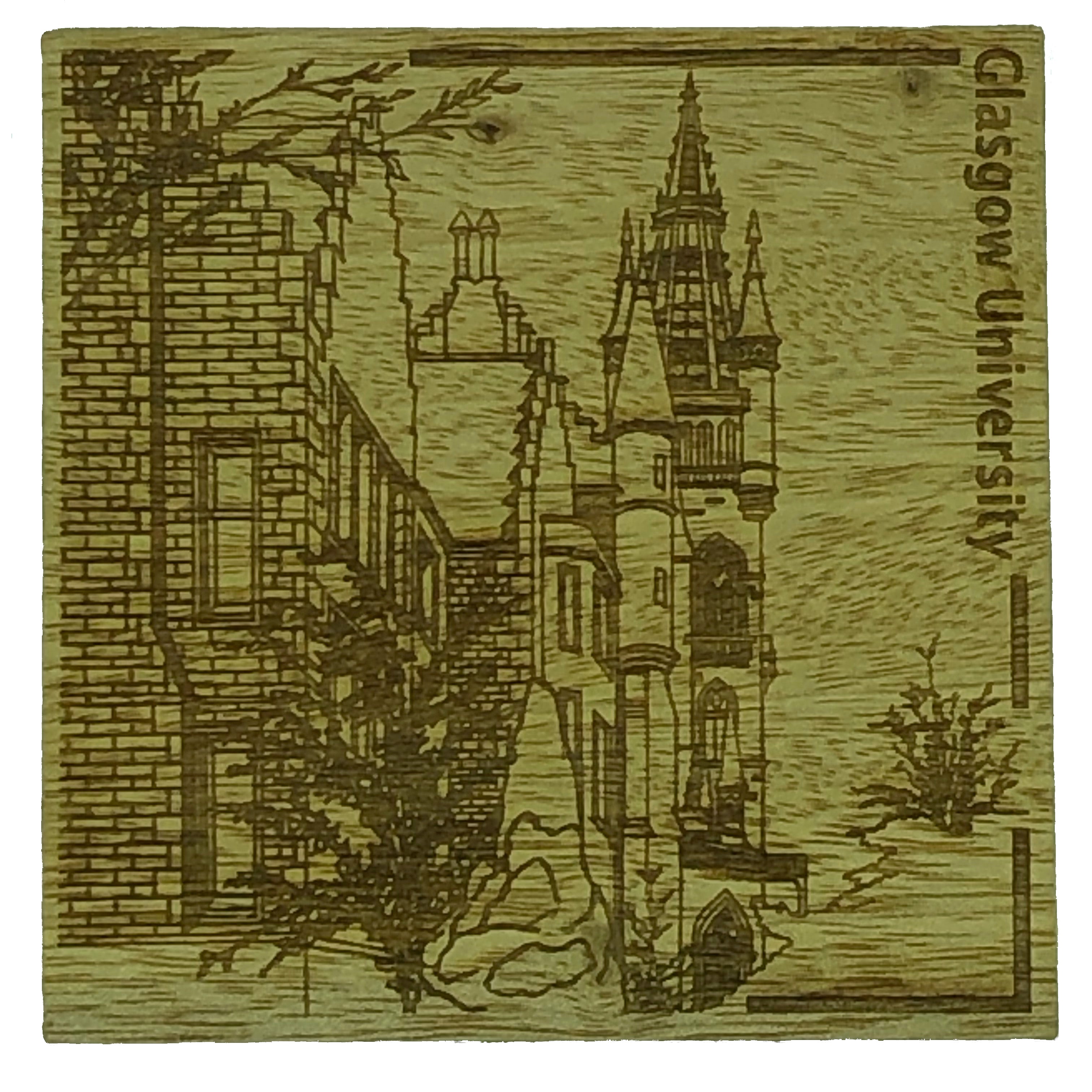 Glasgow landmark coasters - #5 - Glasgow University