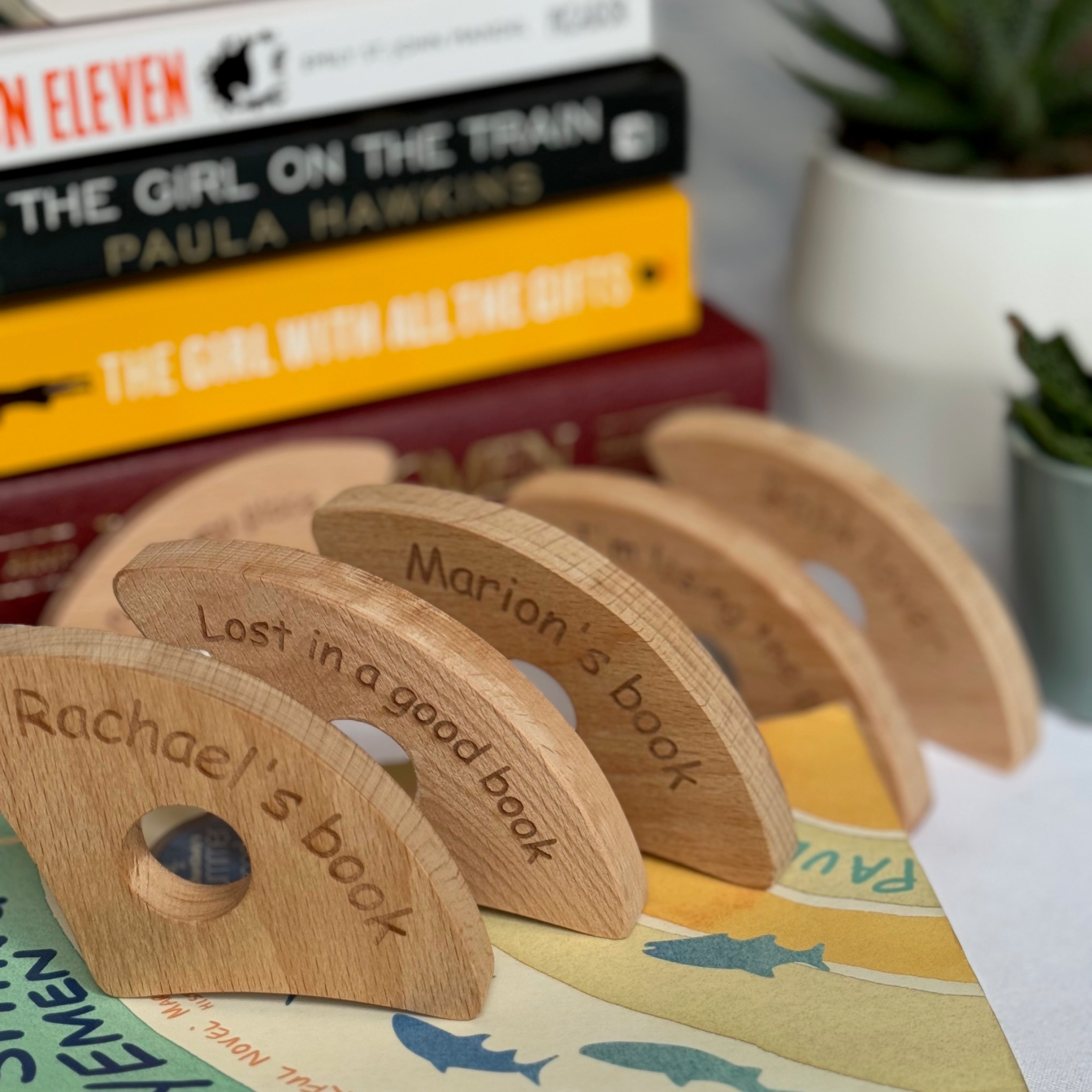 Thumb book holders collection