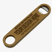 Personalised bottle opener gift