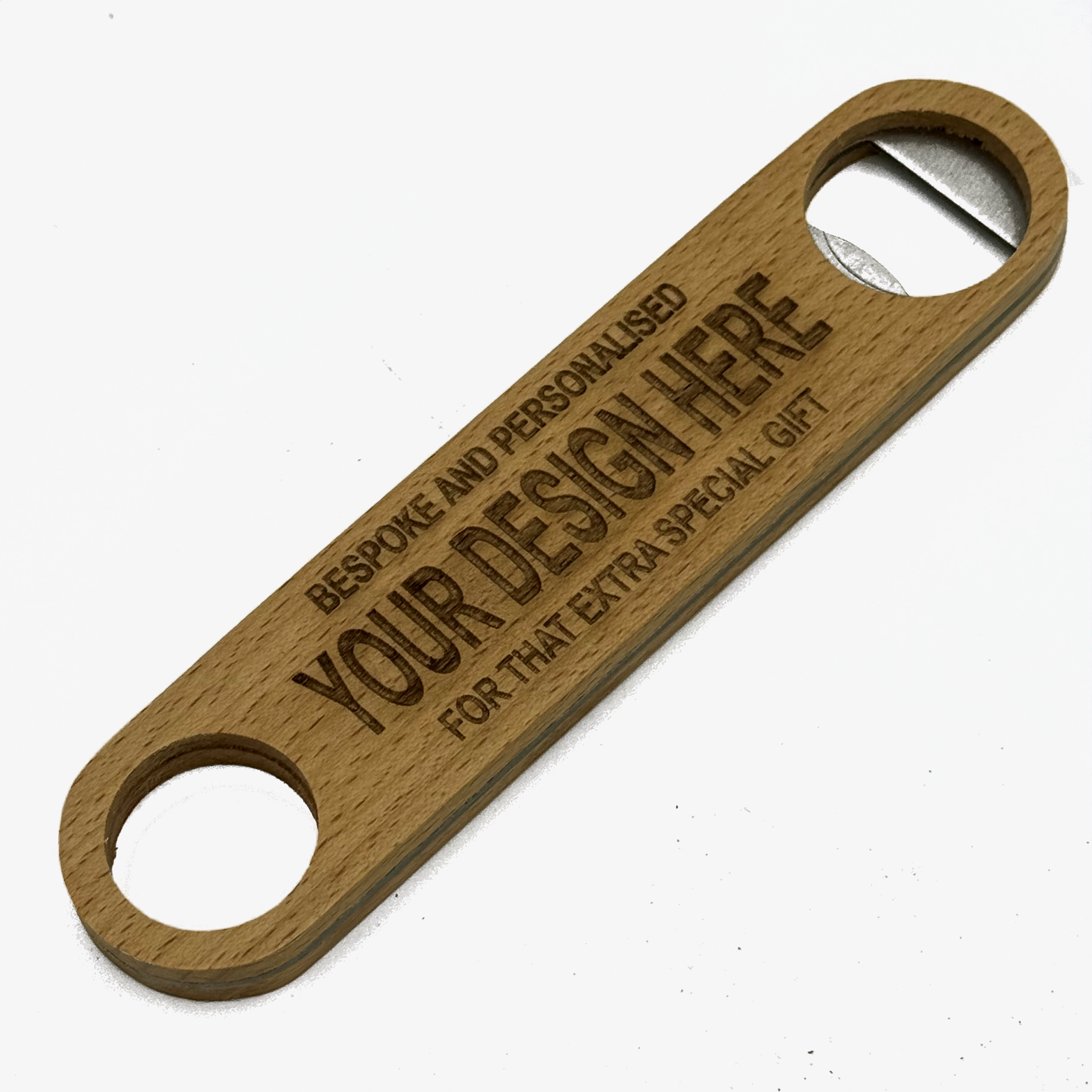 Personalised bottle opener gift