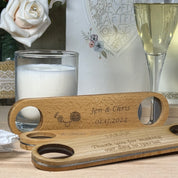 Personalised bottle opener gift
