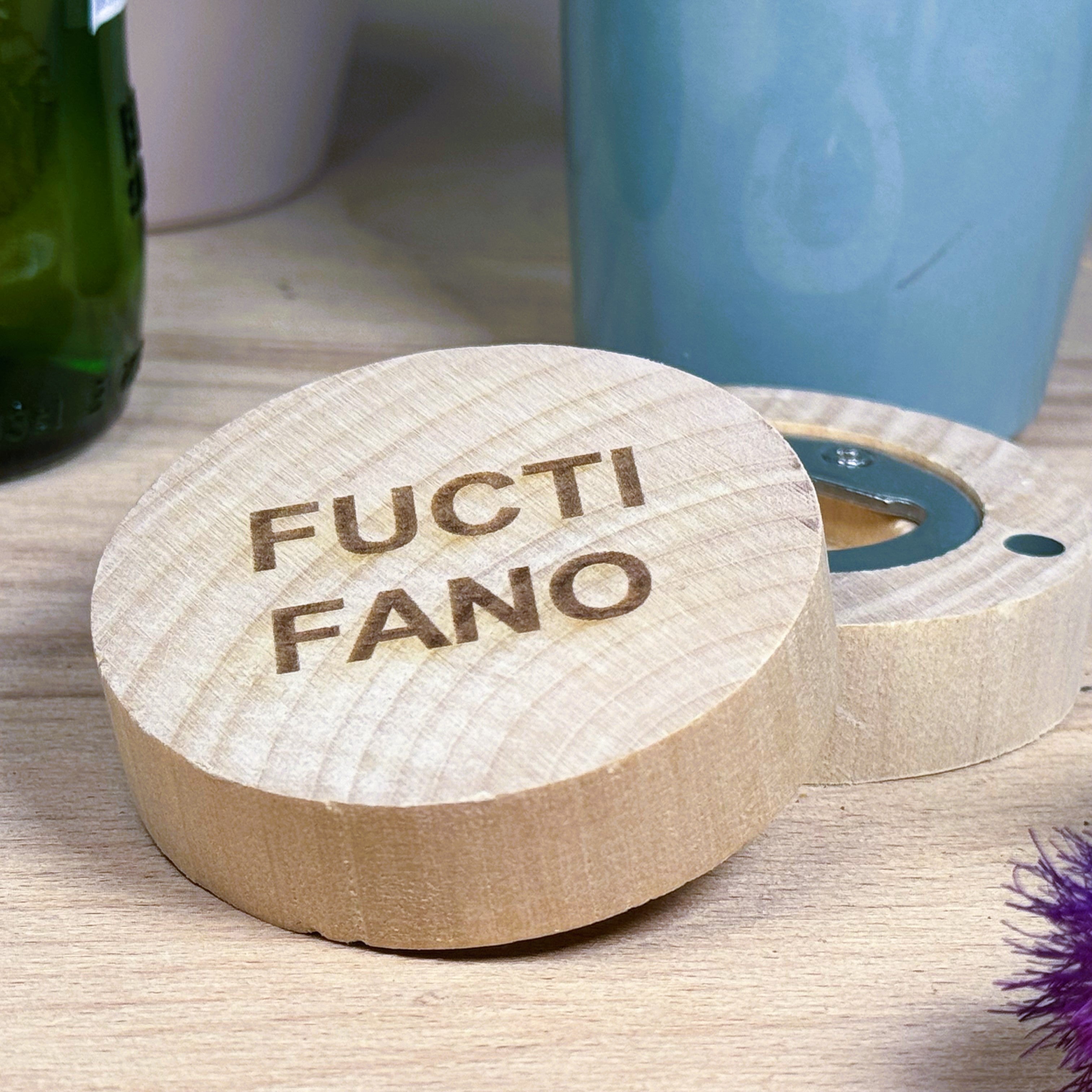 Fridge magnet bottle opener top
