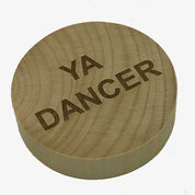 Wooden fridge magnet bottle opener and fridge magnet - laser engraved with Scottish dialect ya dancer