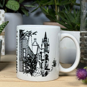 Ceramic mug - Glasgow landmarks - Glasgow University