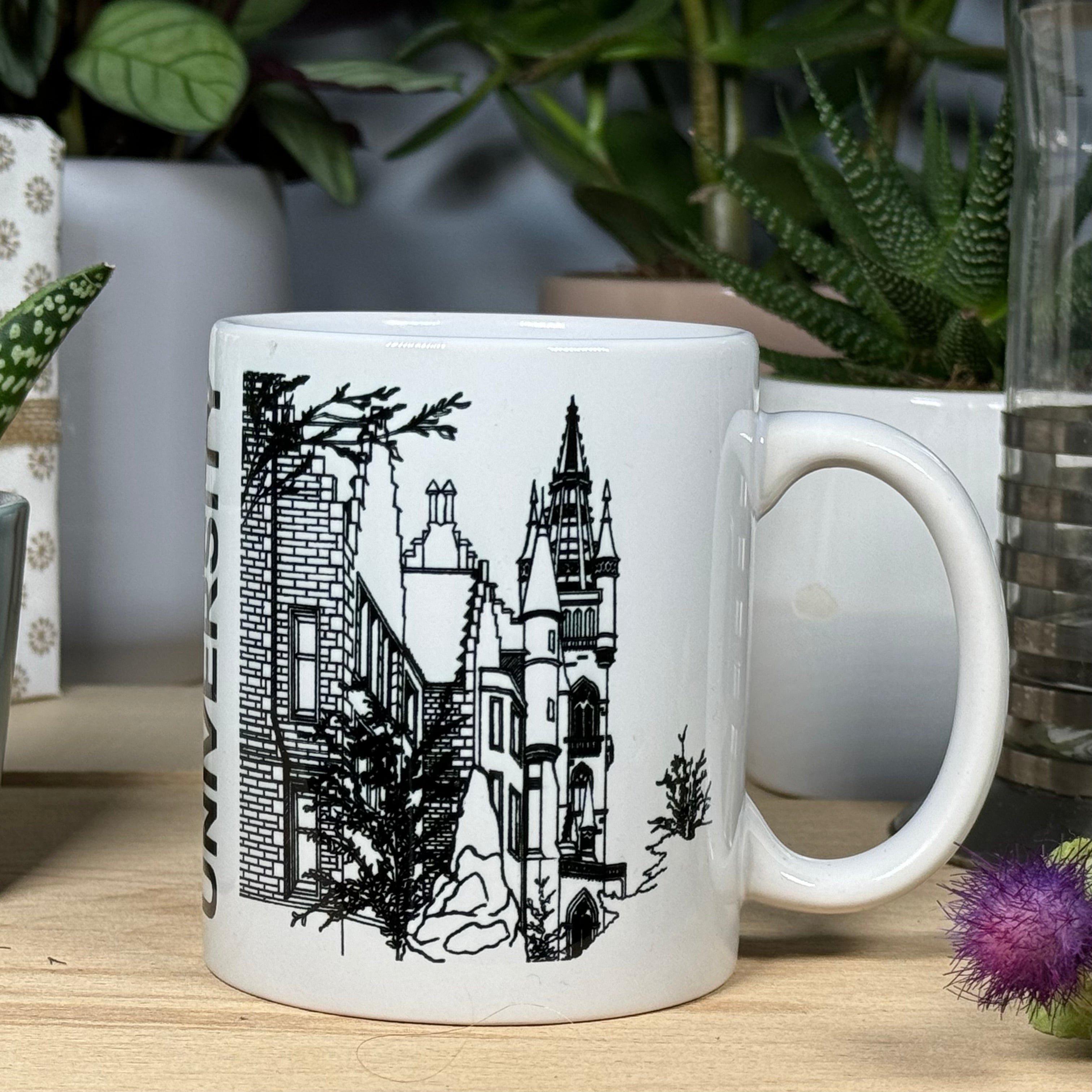 Ceramic mug - Glasgow landmarks - Glasgow University
