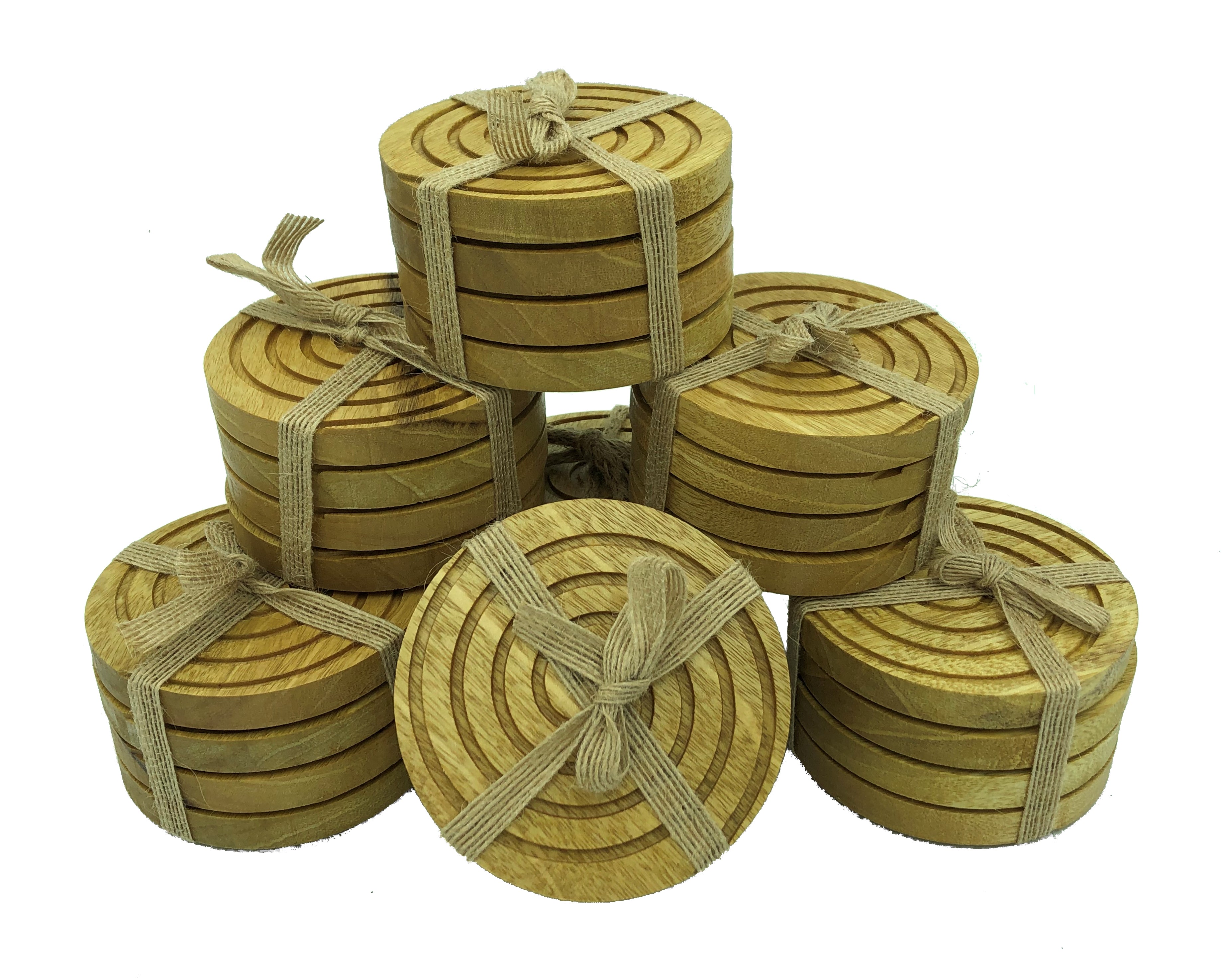 Coasters - spiral, idigbo