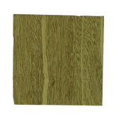 Square wooden idigbo coasters - varnished with non-slip feet