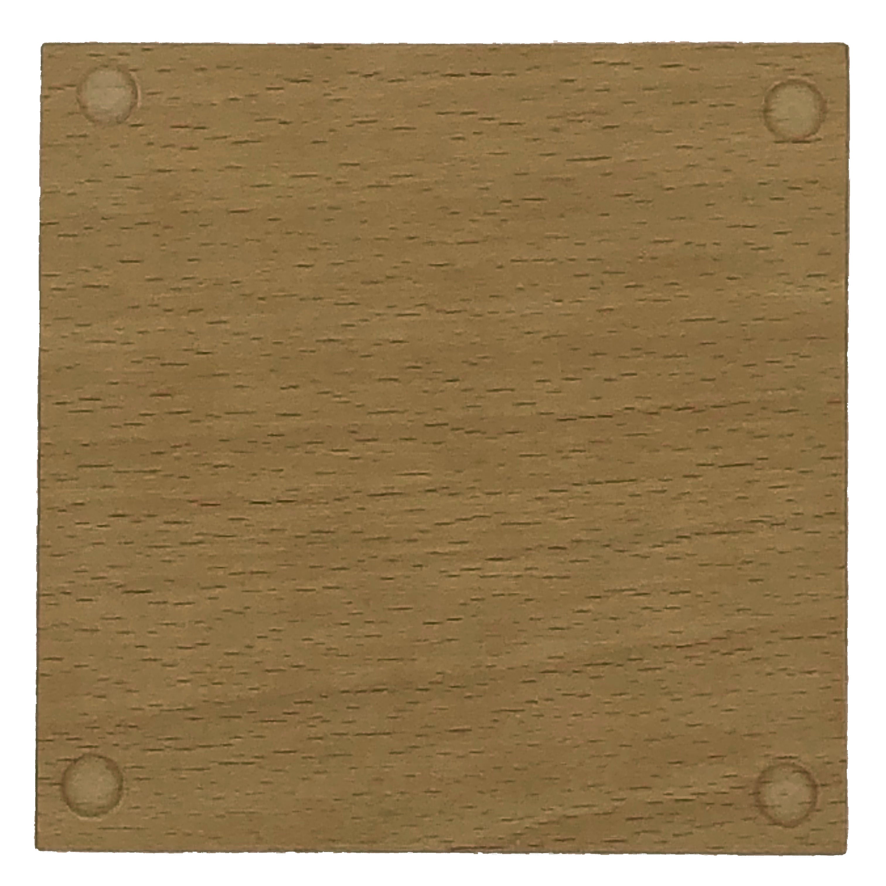 Wooden coaster - occupation - secretary