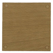 Wooden coaster gift - Scottish dialect - lang may yer lum reek - four non slip feet