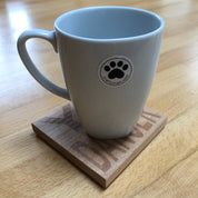 Wooden coaster gift - Scottish dialect - ya dancer