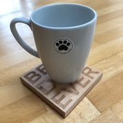 Wooden coaster - best dad ever