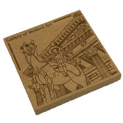 Glasgow landmark coaster - Gallery of Modern Art - GOMA