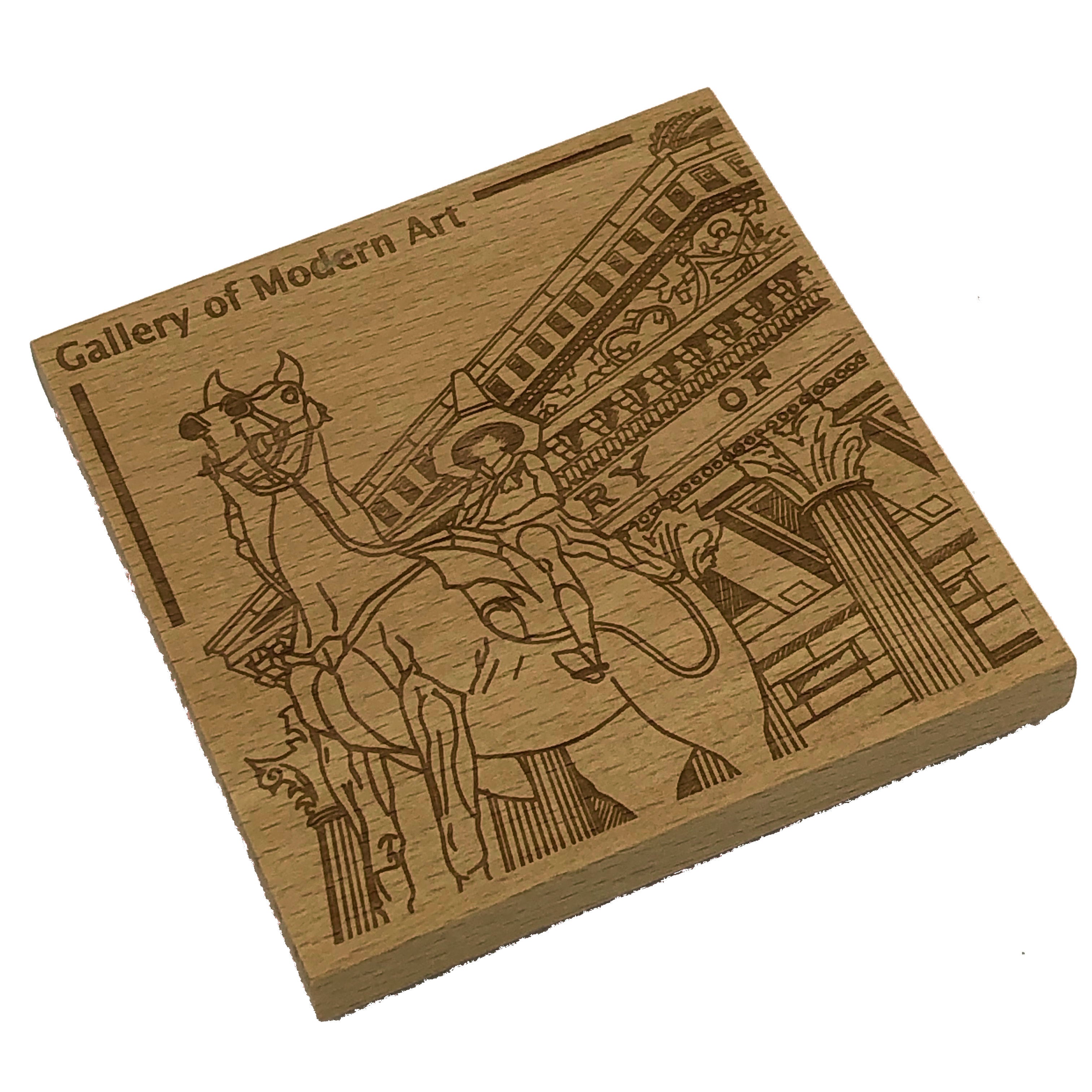 Glasgow landmark coaster - Gallery of Modern Art - GOMA