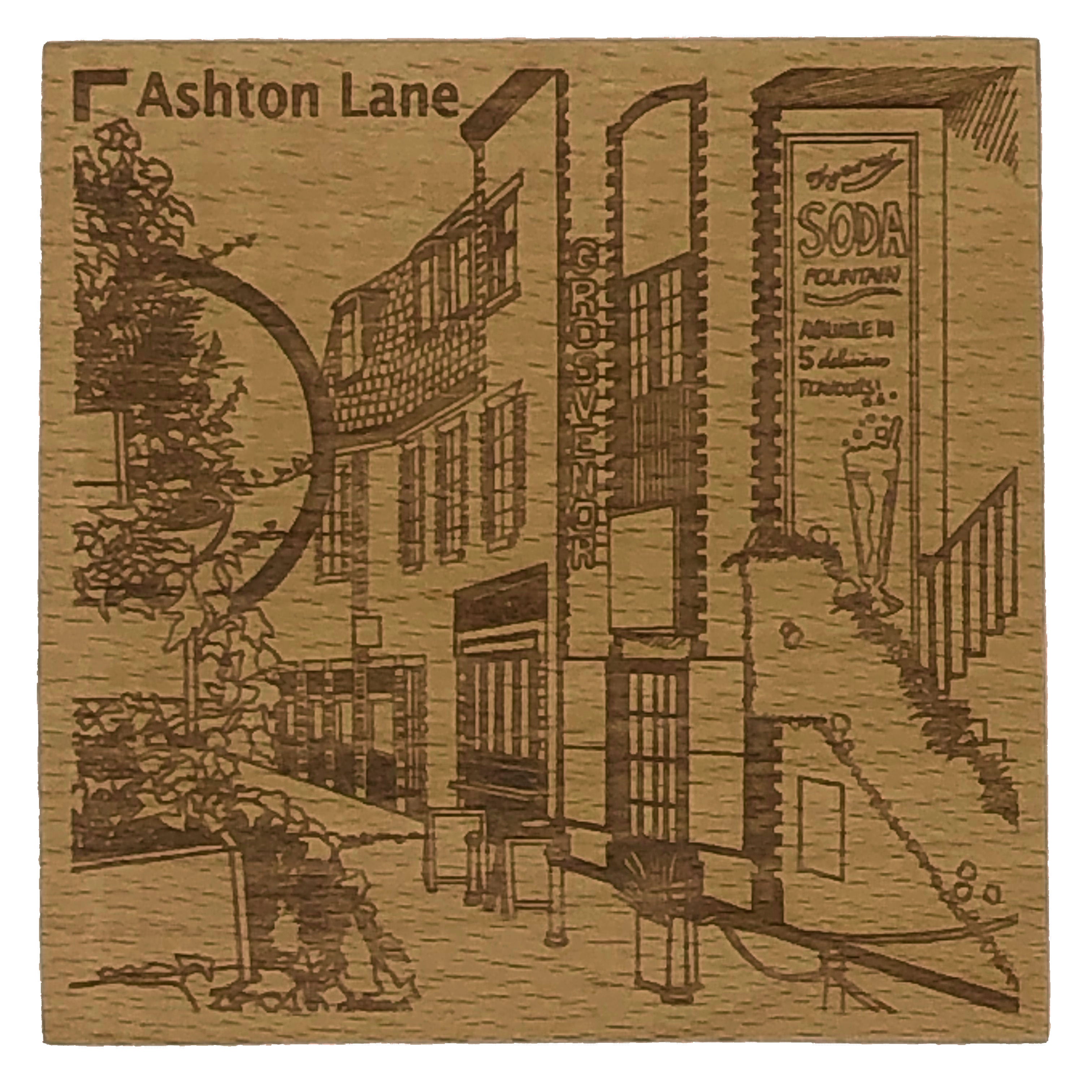 Glasgow landmark coaster - Ashton Lane