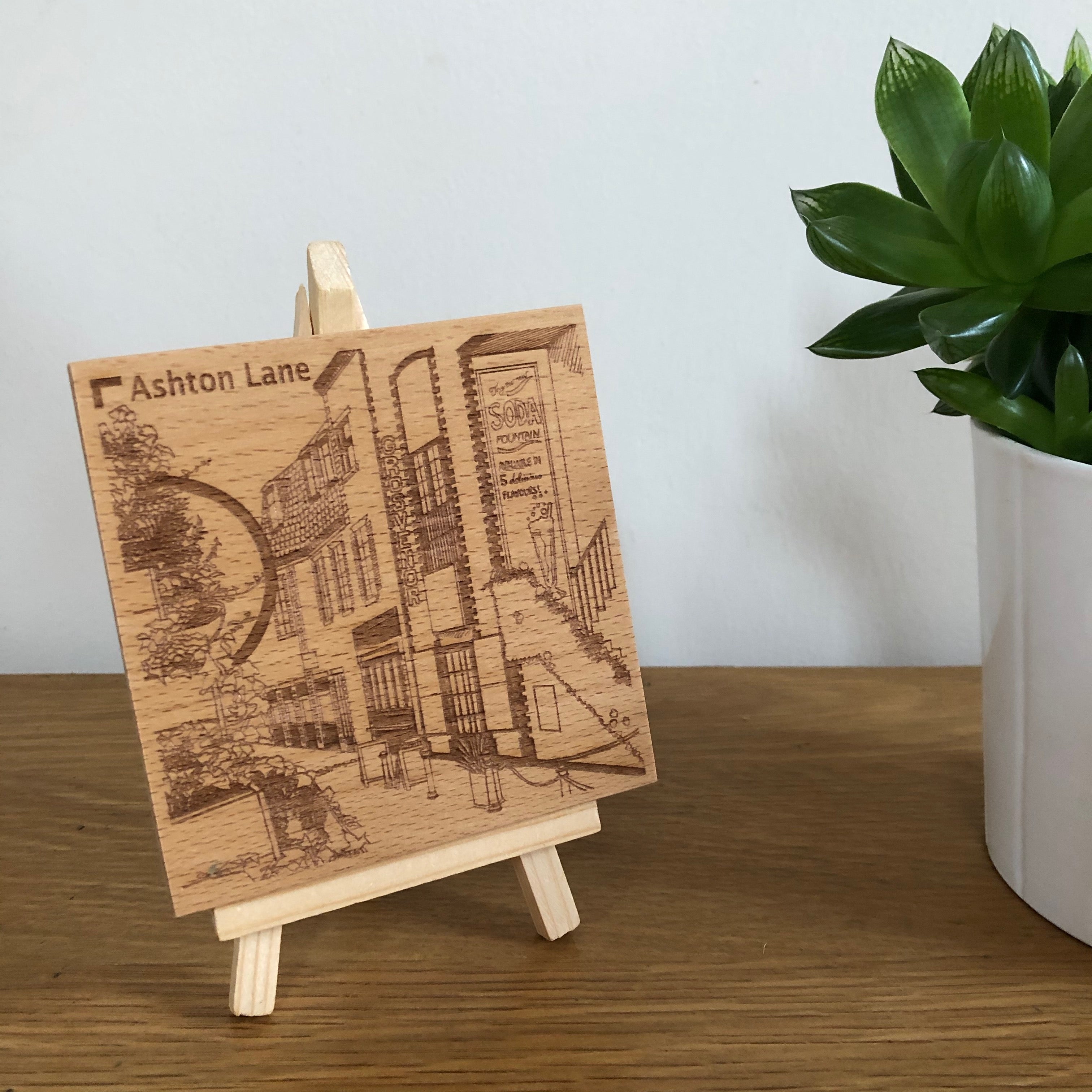 Glasgow landmark coaster - Ashton Lane