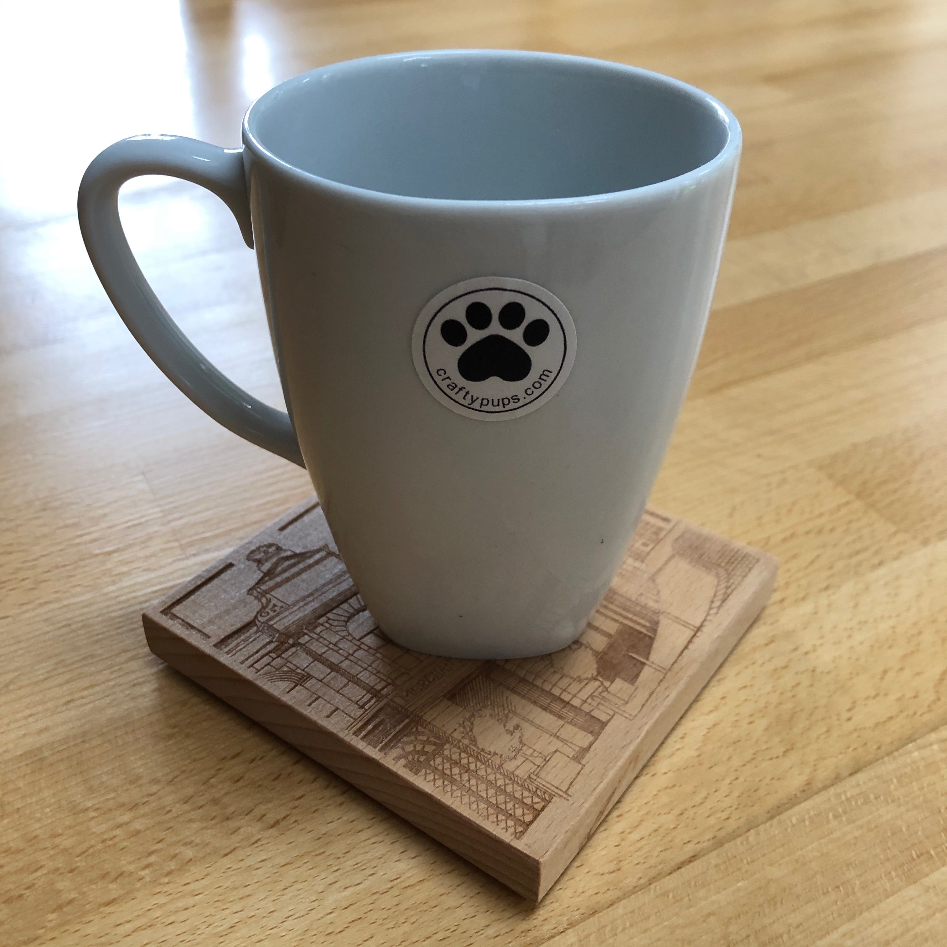 Glasgow landmark coaster - Merchant Square