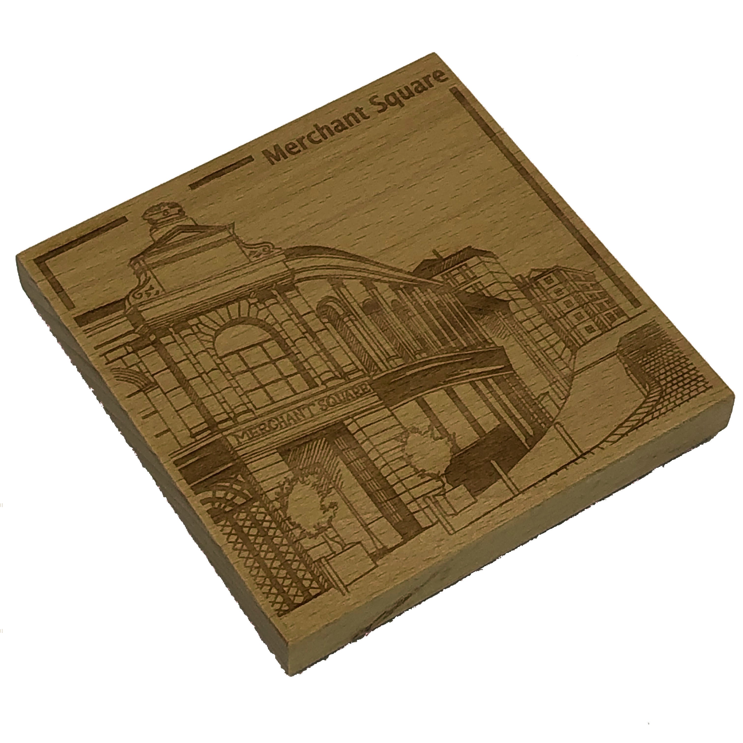 Glasgow landmark coaster - Merchant Square