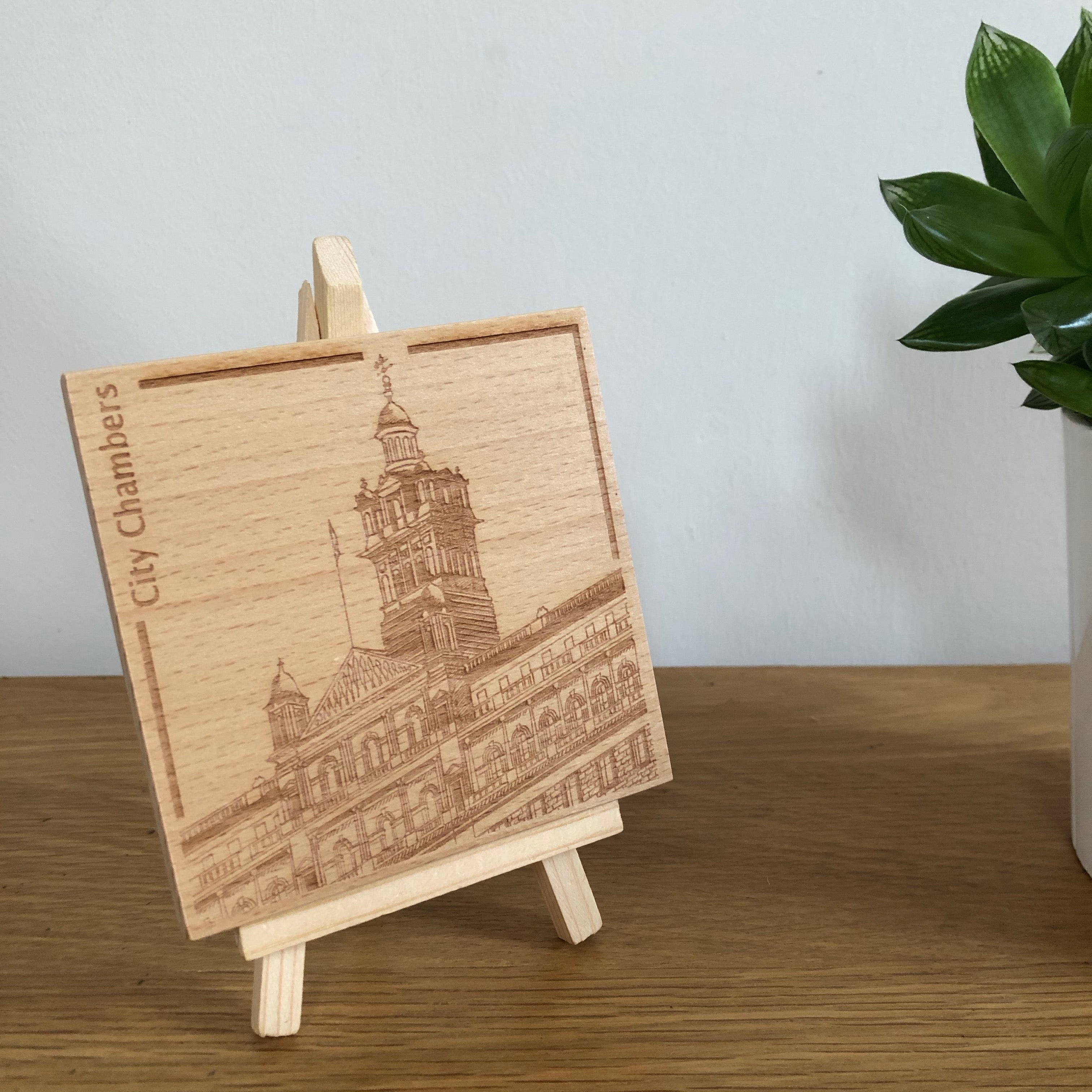 Glasgow landmark coaster - City Chambers