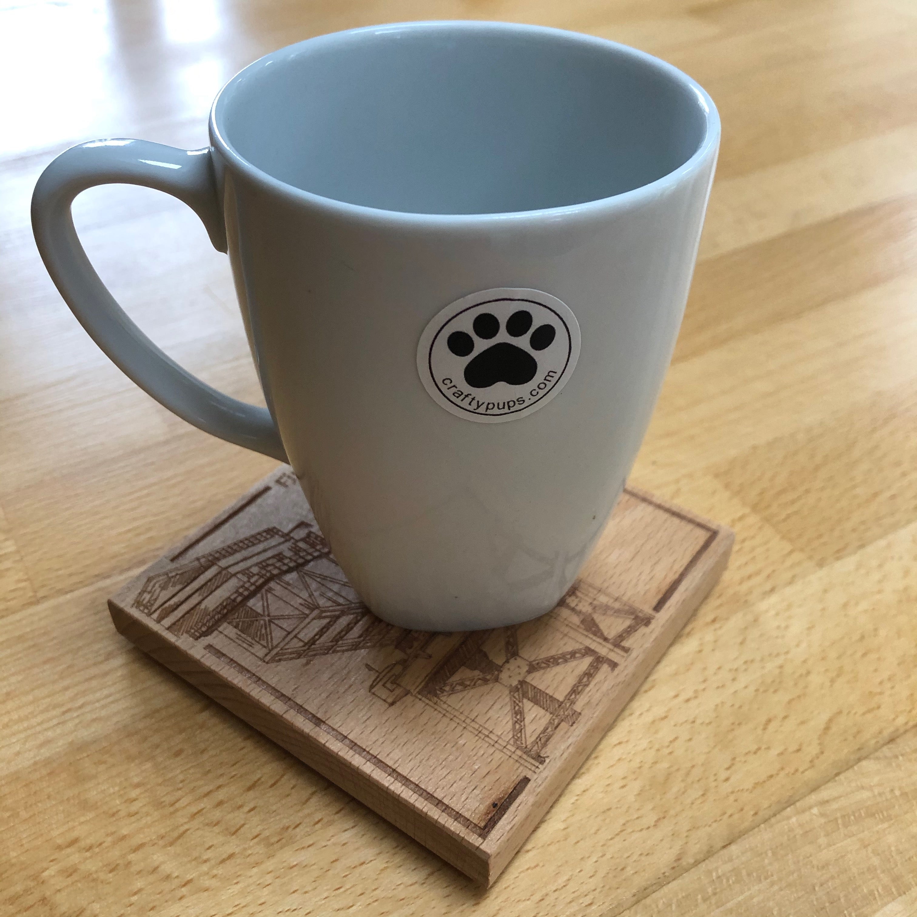 Glasgow landmark coaster - Finnieston Crane