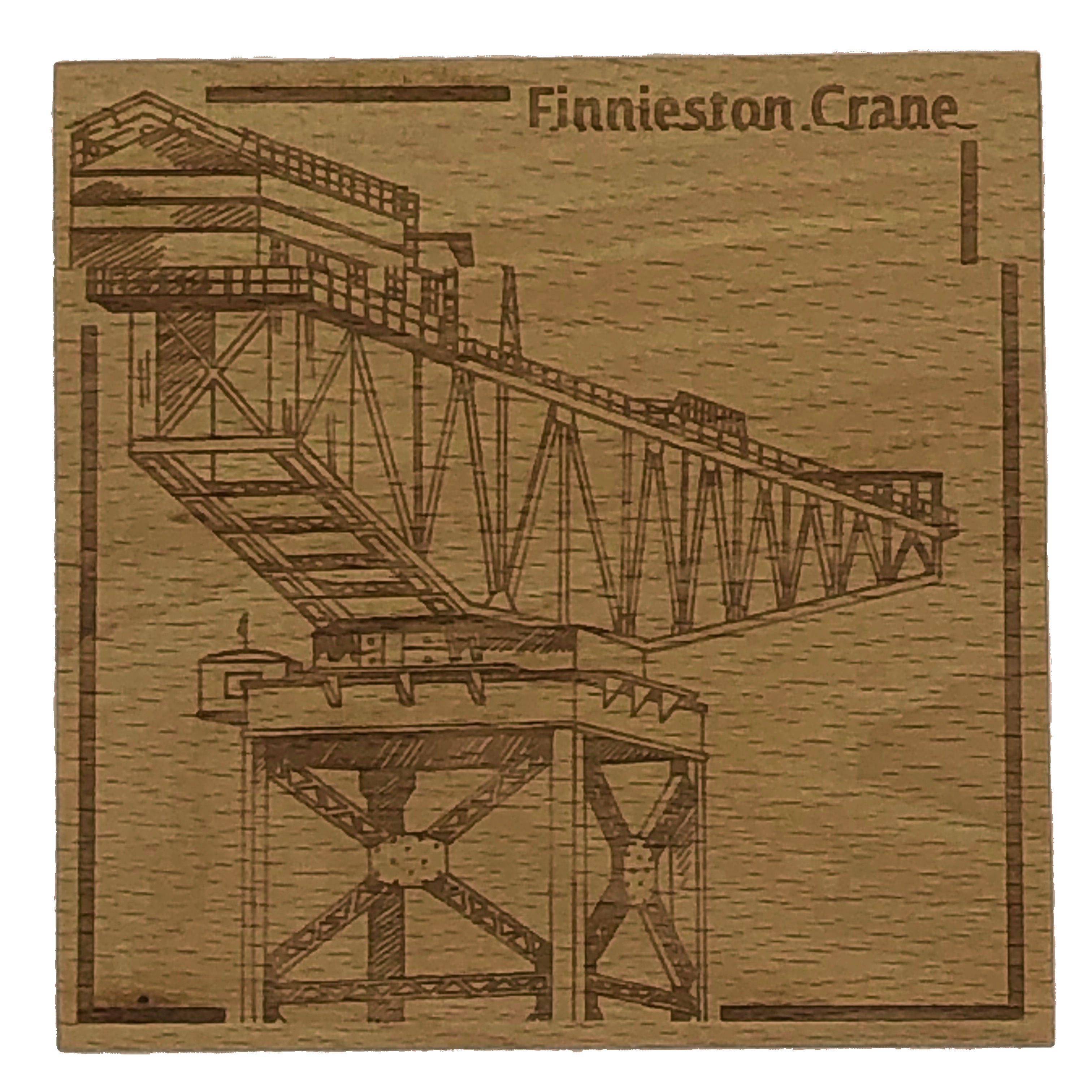 Glasgow landmark coaster - Finnieston Crane