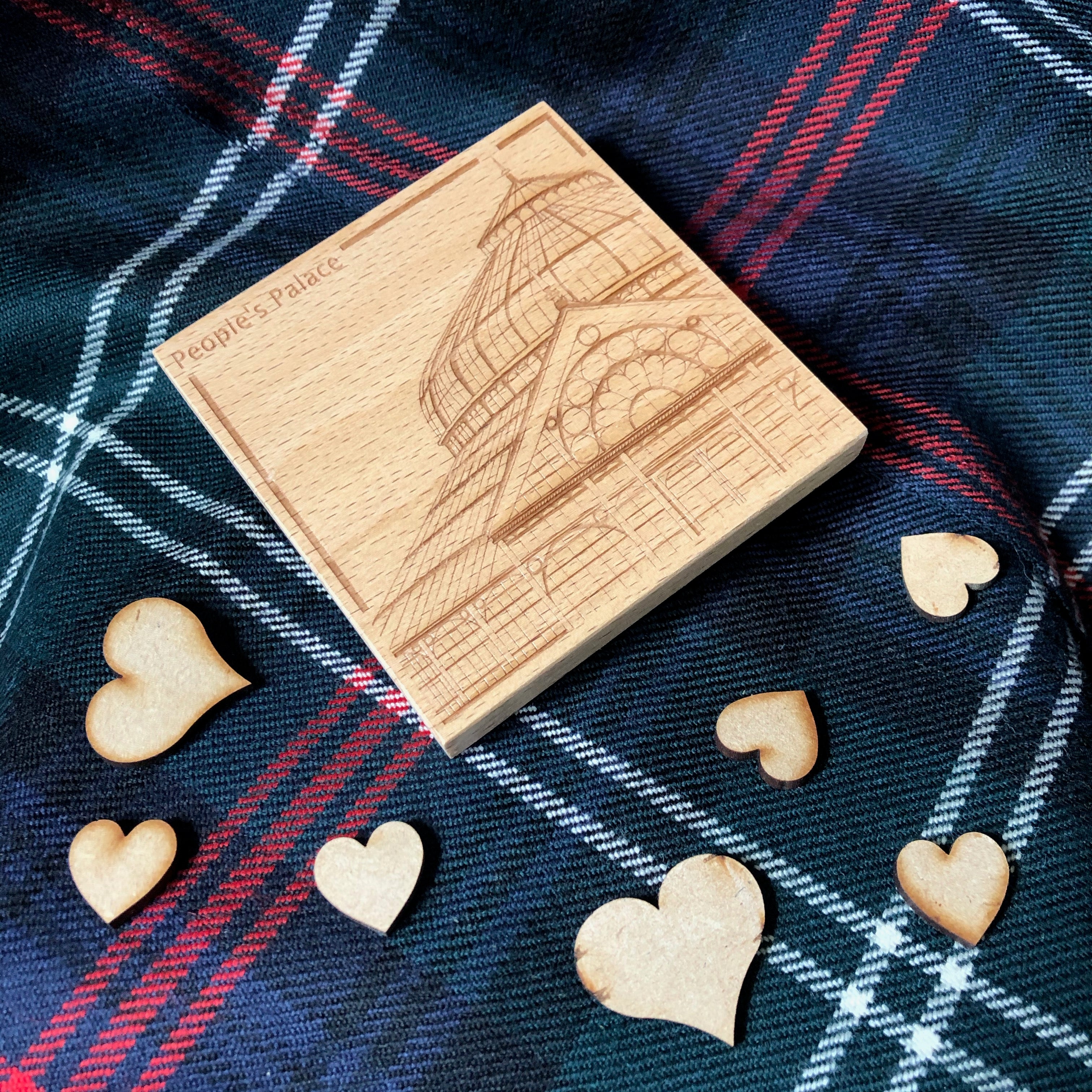 Glasgow landmark coaster - People's Palace