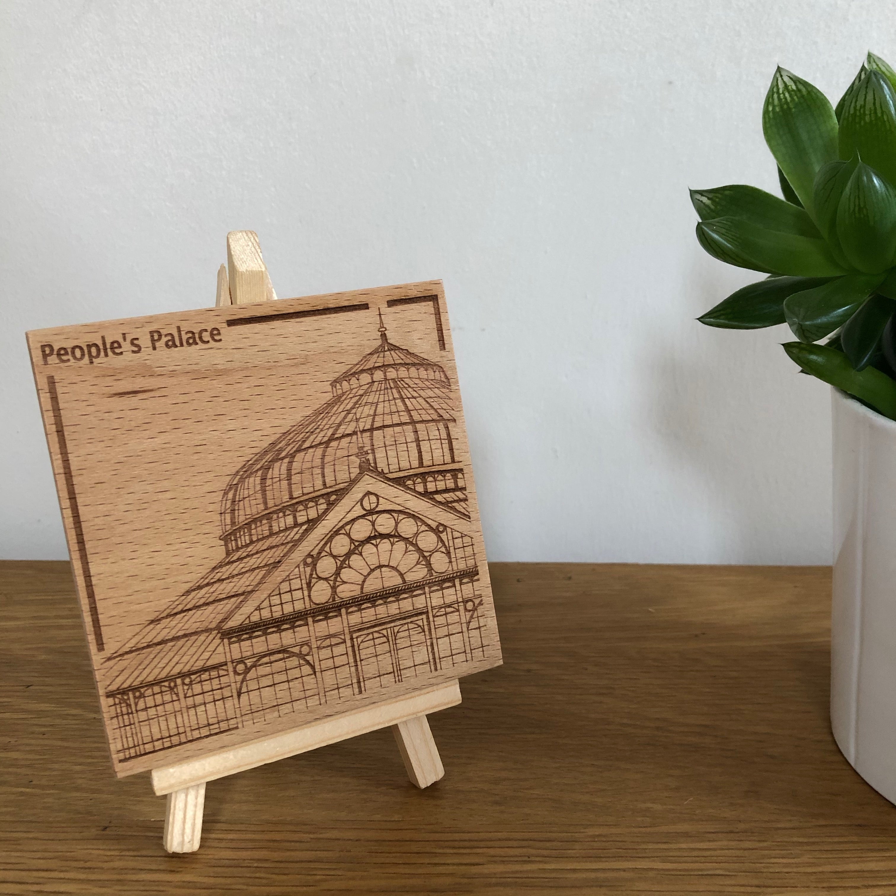 Glasgow landmark coaster - People's Palace