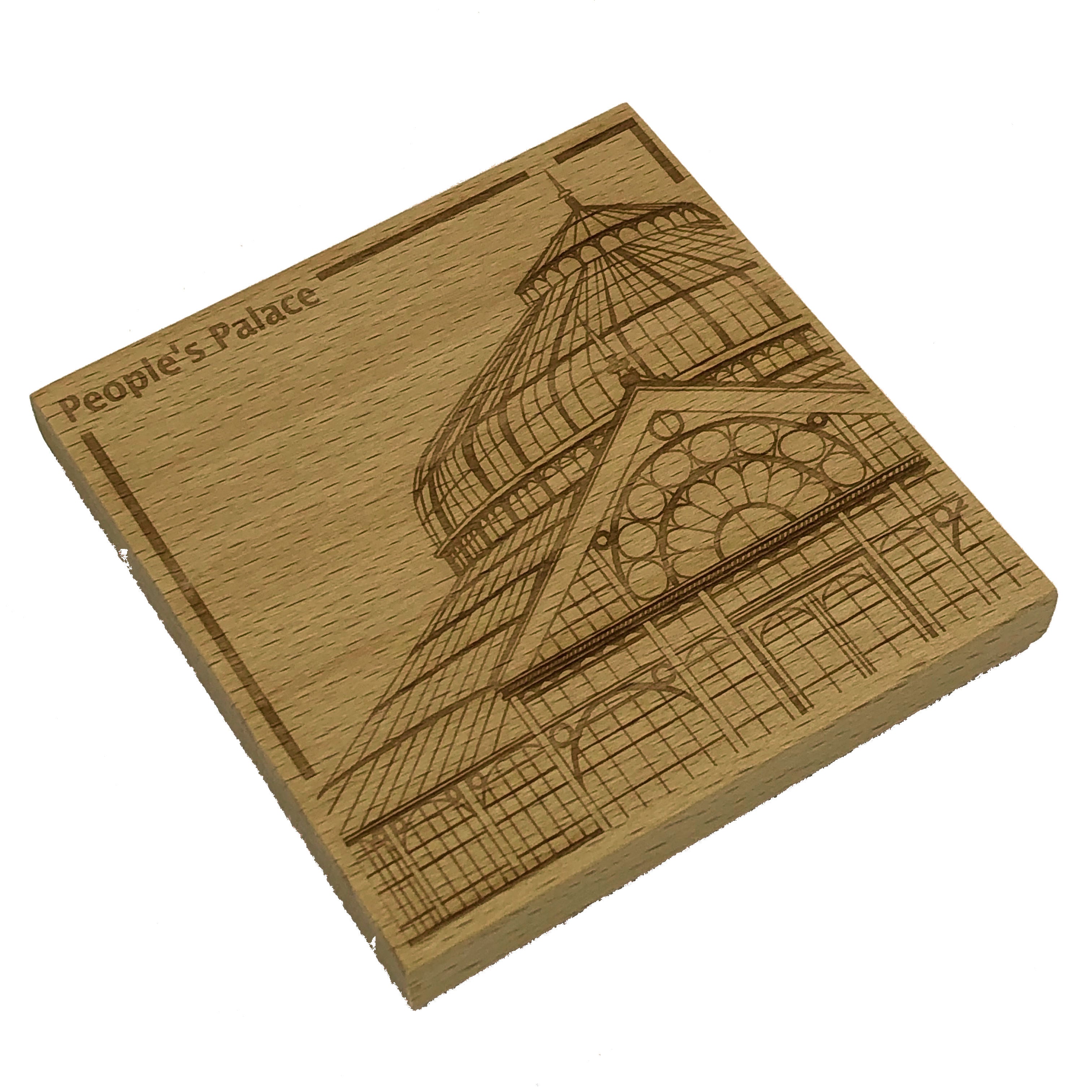 Glasgow landmark coaster - People's Palace