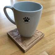 Glasgow landmark coaster - Kelvingrove Museum