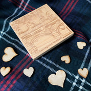 Glasgow landmark coaster - Kelvingrove Museum