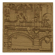Glasgow landmark coaster - Kelvingrove Museum