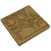 Glasgow landmark coaster - Kelvingrove Museum