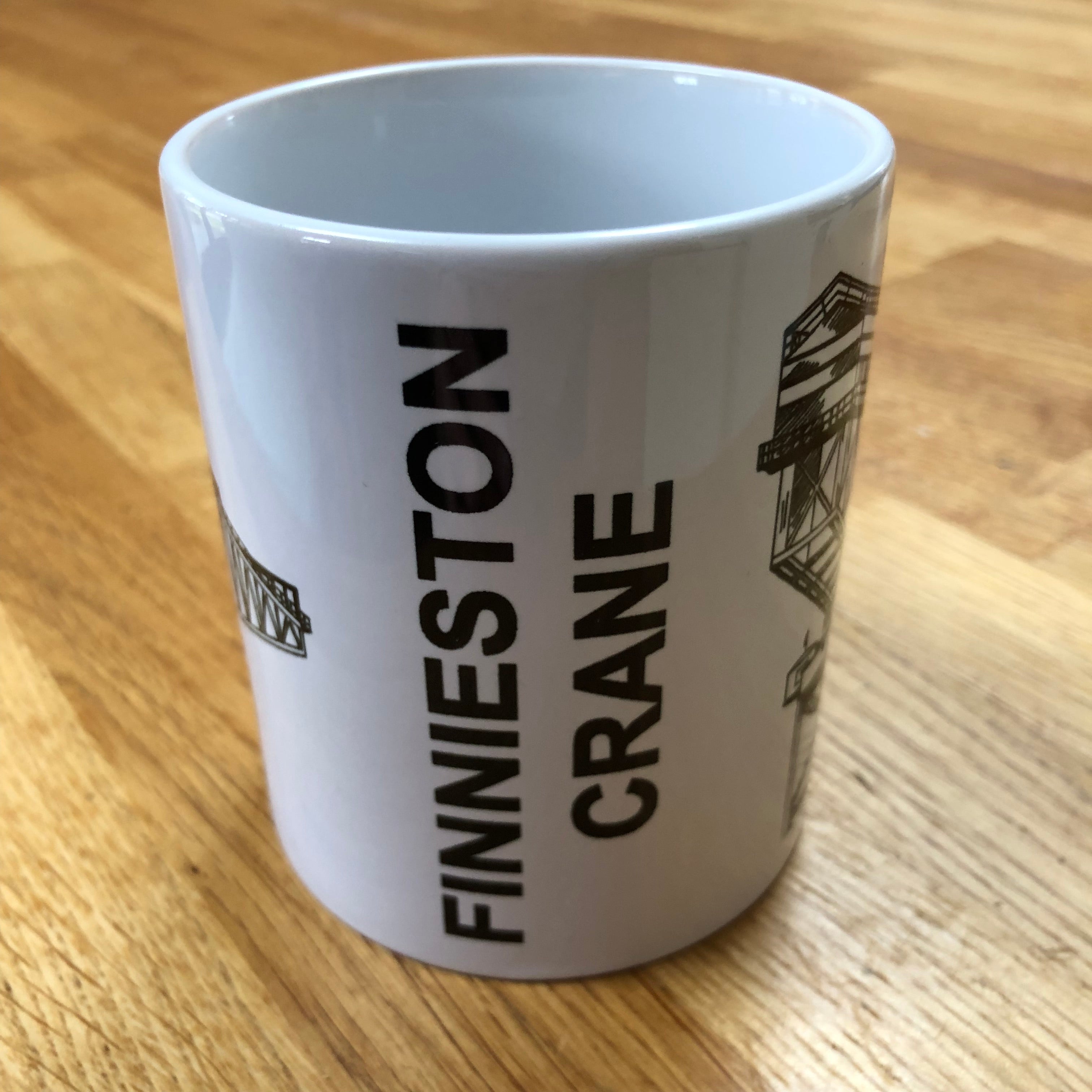 Ceramic mug - Glasgow landmarks - Finnieston Crane