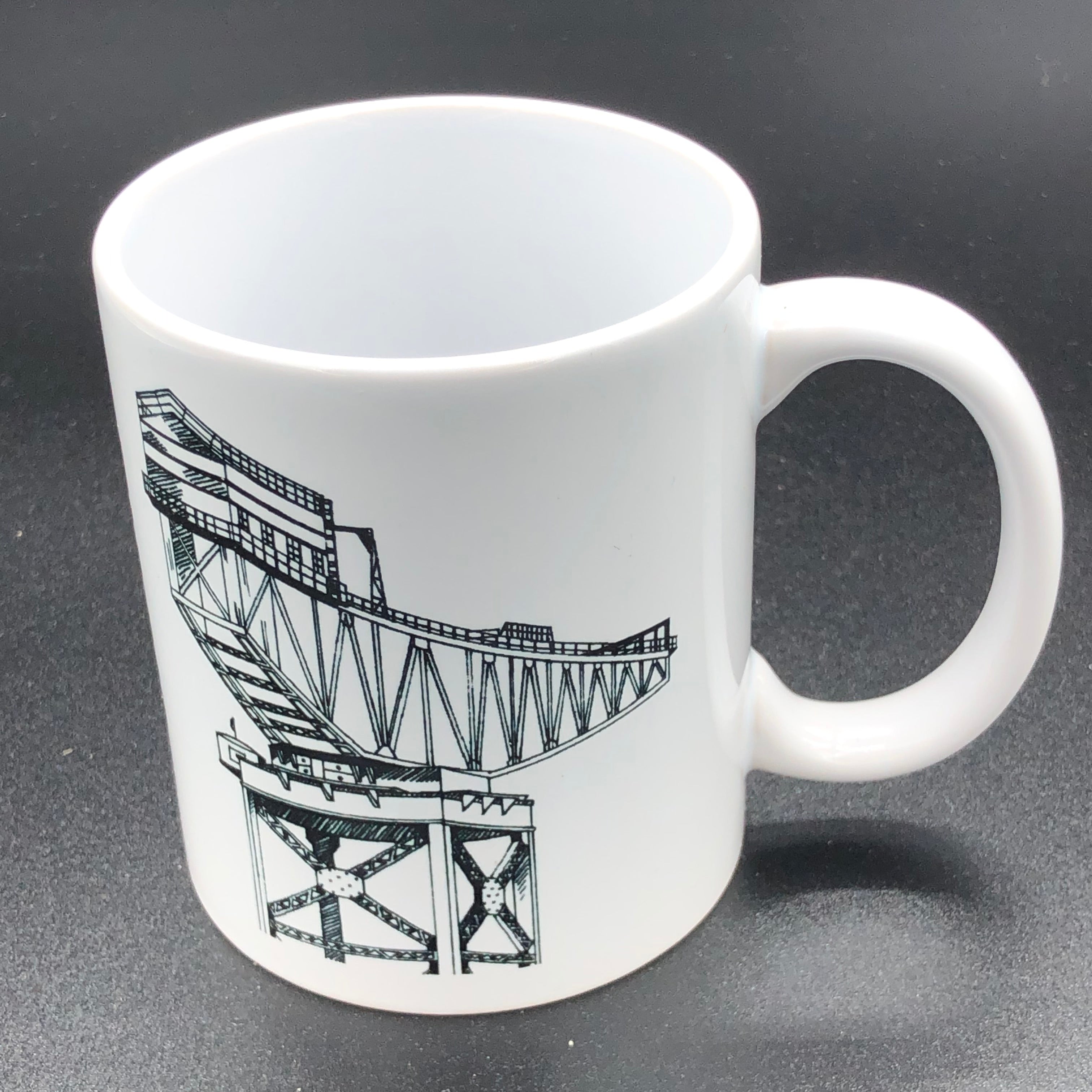 Ceramic mug - Glasgow landmarks - Finnieston Crane