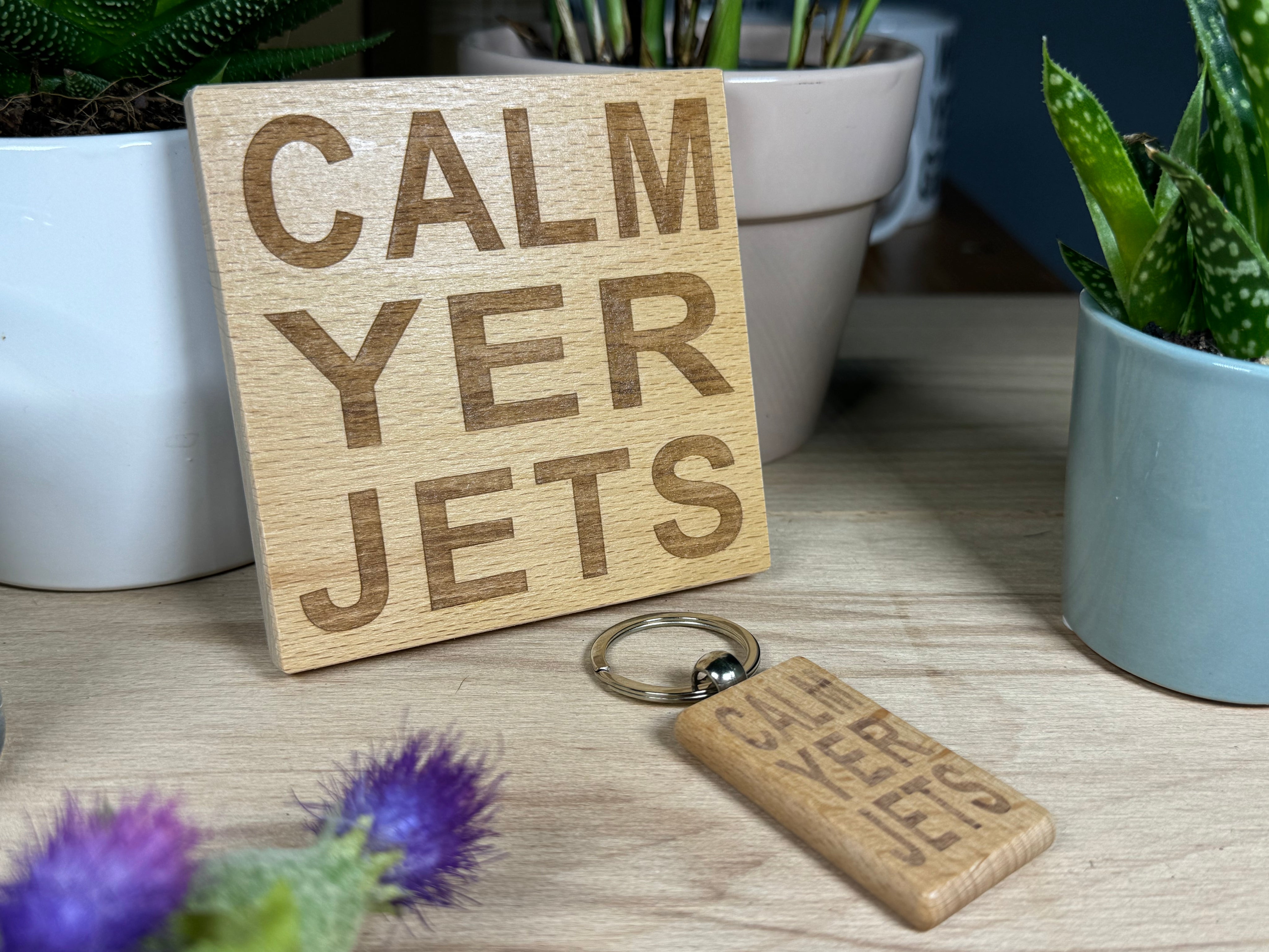 Scottish dialect - Calm yer jets