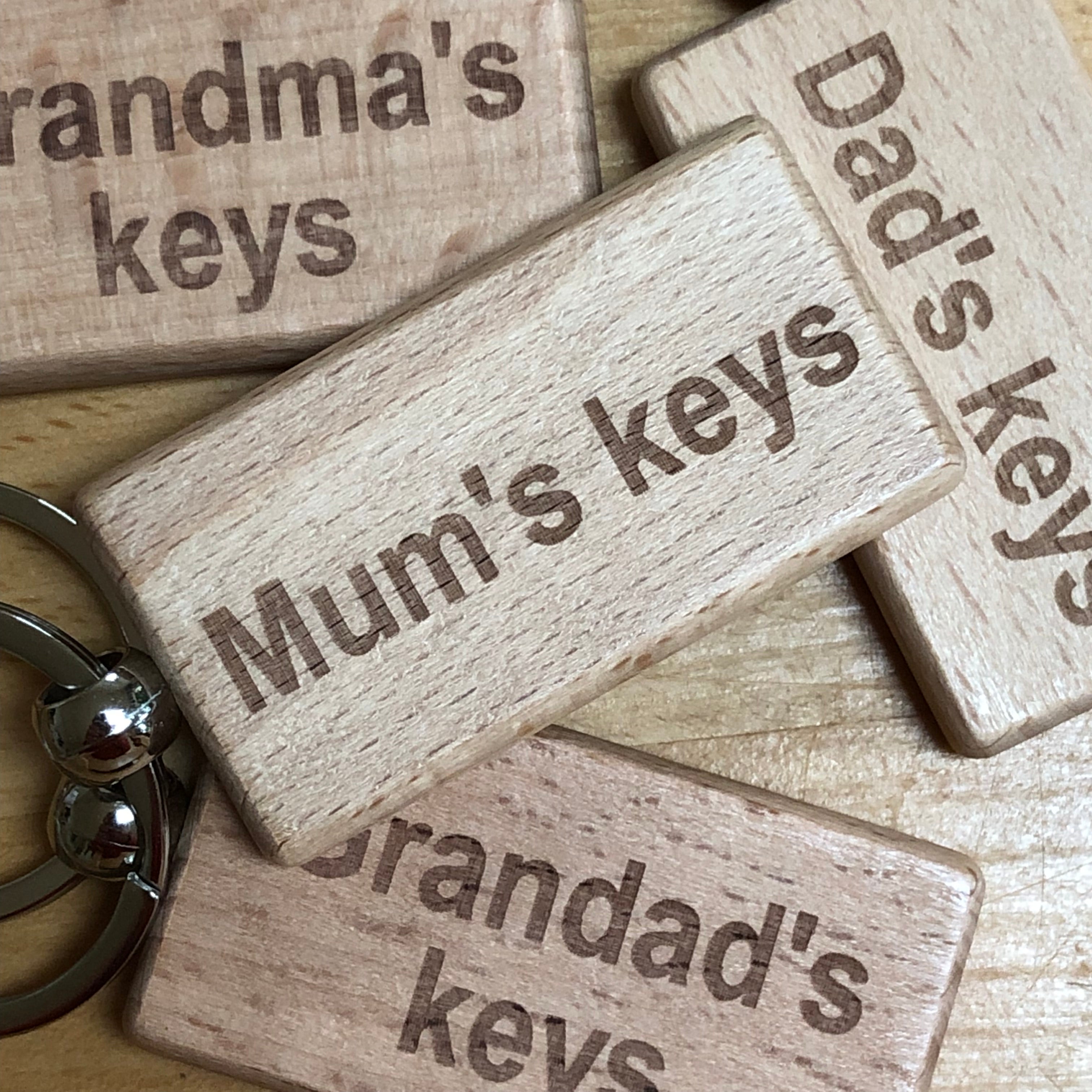 Keyrings for family members