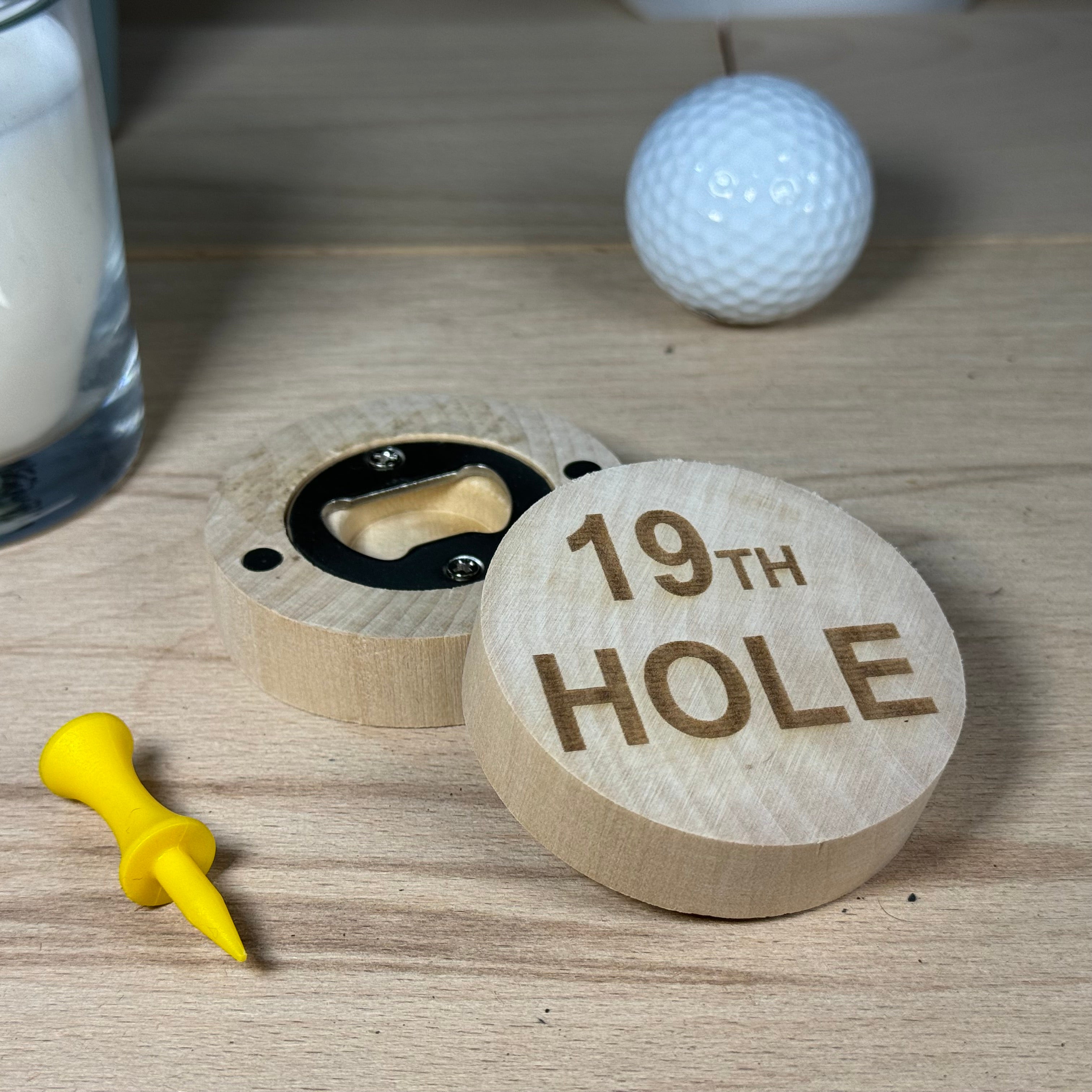  bottle opener - golf - 19th hole