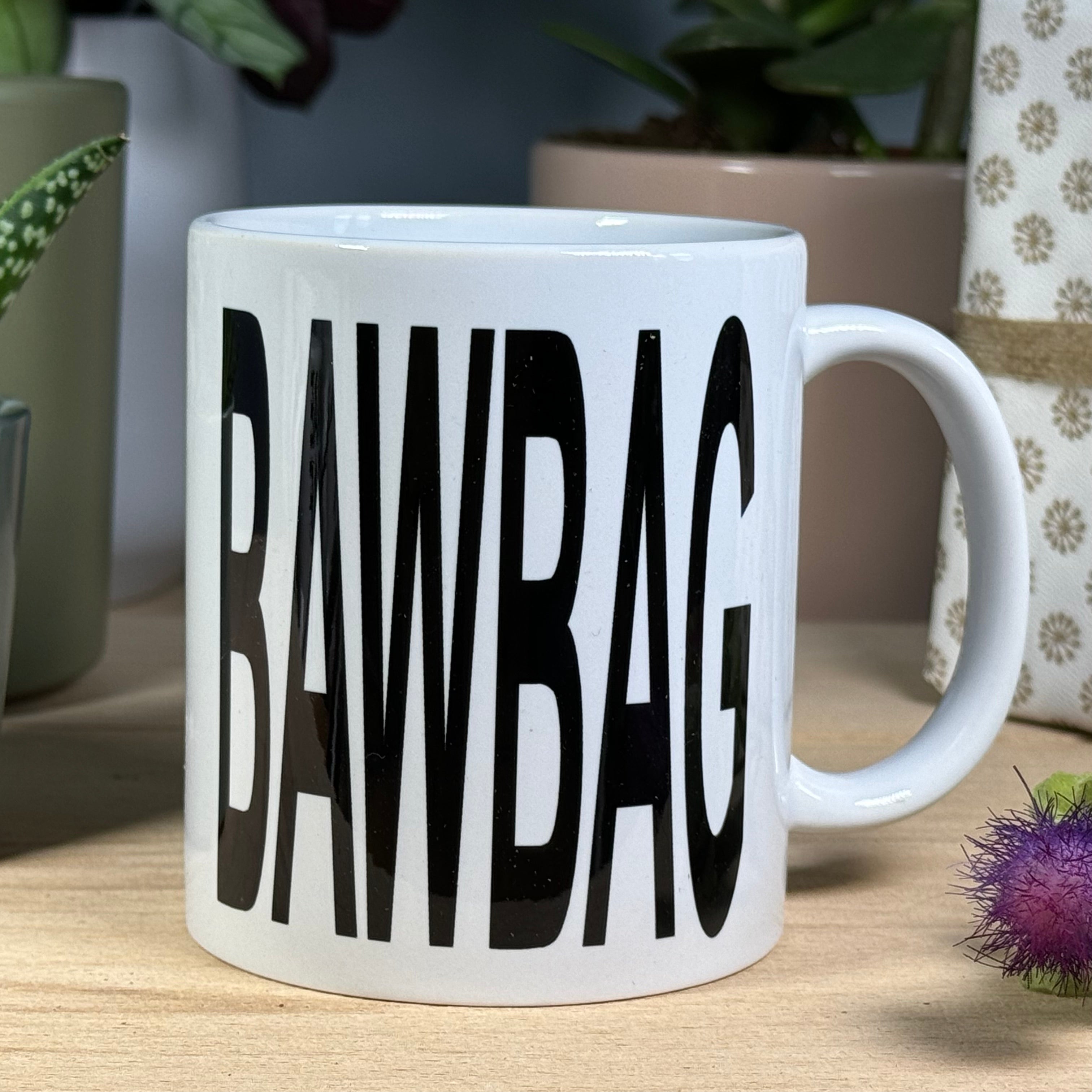 Ceramic mug - Scottish dialect - bawbag