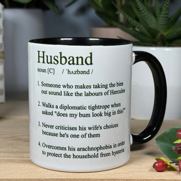 Ceramic mug - family definition - wedding - husband