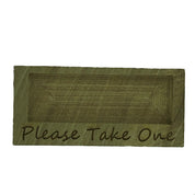Trade - wooden business card holder