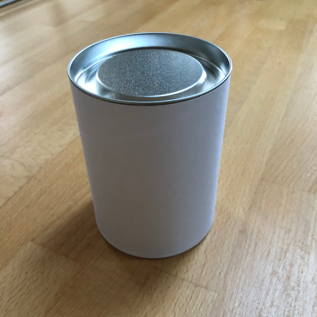 Handmade vegan candle - white box