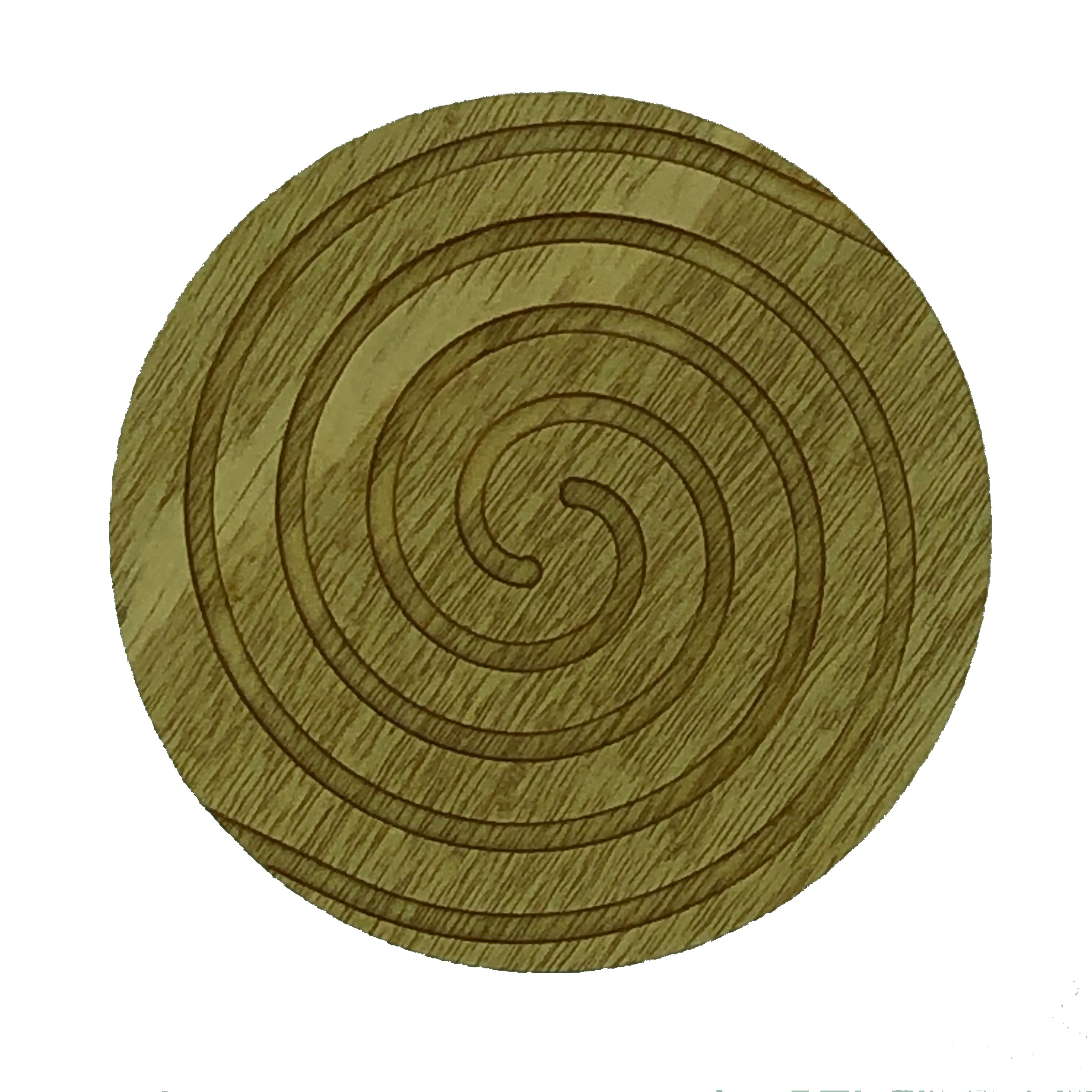 Coasters - spiral, idigbo