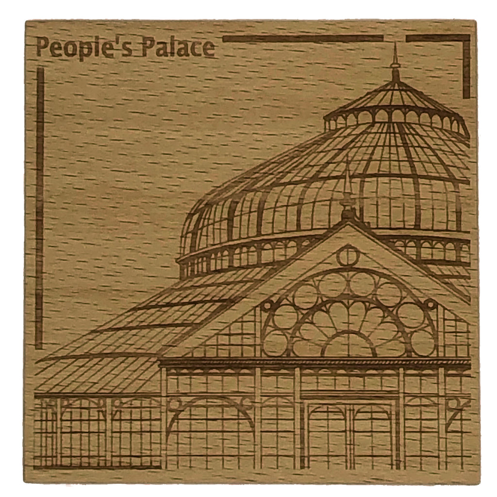 Glasgow landmark coaster - People's Palace