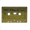 Wooden cassette - Mum's birthday mix tape