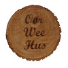 Personalised wedding gift - rustic wooden platter - bespoke