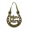 Lucky wedding horseshoe gift - Mr & Mrs - personalised