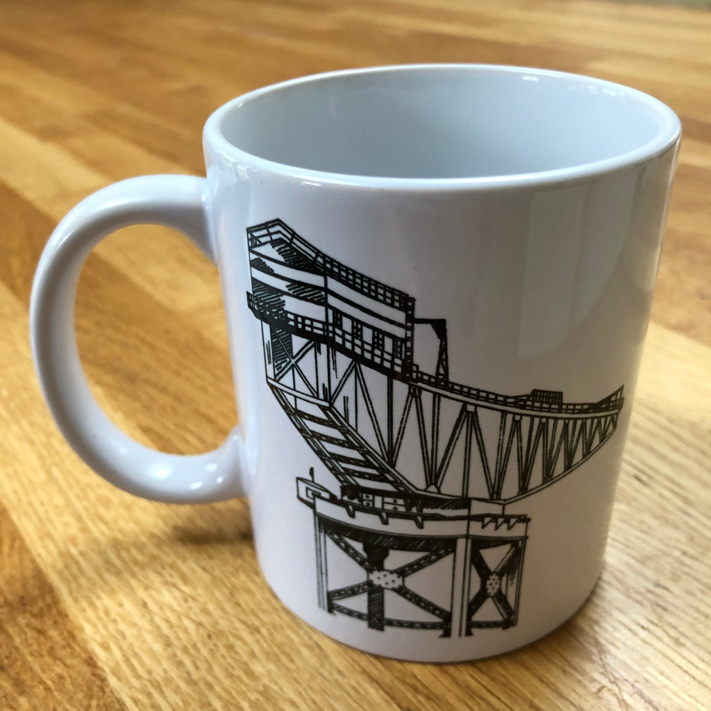 Ceramic mug - Glasgow landmarks - Finnieston Crane