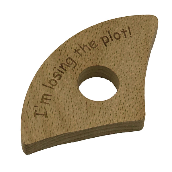 Wooden thumb book holder - I'm losing the plot