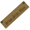 Wooden hanging plaque - mothers day - braw gran maw